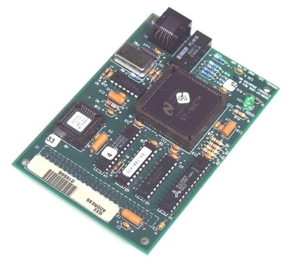 Used NIB KRONOS 8600947-001 ETHERNET BOARD KIT 6600187-999 REV. B, 8600947001
