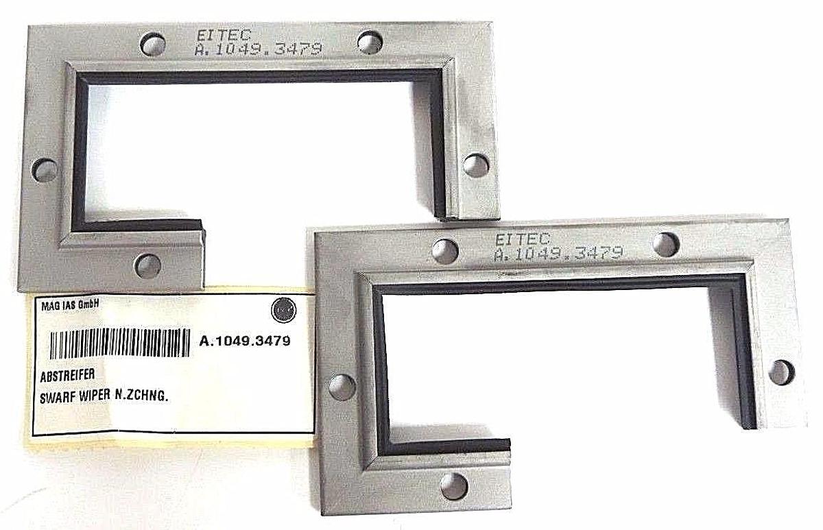 LOT OF 2 NEW EITEC ABSTREIFER SWARF WIPER A.1049.3479 N.ZCHNG. 52.00098.721.14