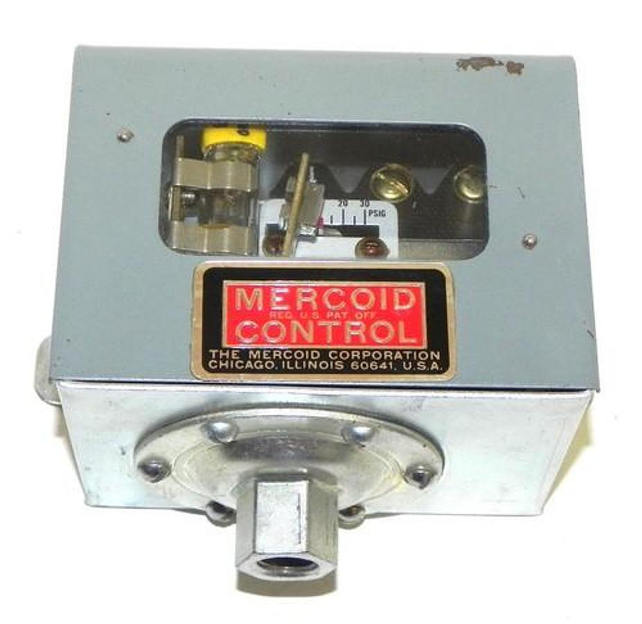 Used MERCOID CONTROL AP-89-37 PRESSURE SWITCH AP8937