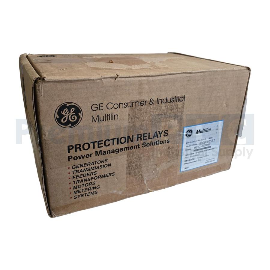 Used GE Multilin 369 Legacy MOTOR MANAGEMENT PROTECTION RELAY 369-HI-R-0-0-0-0-E NSMP