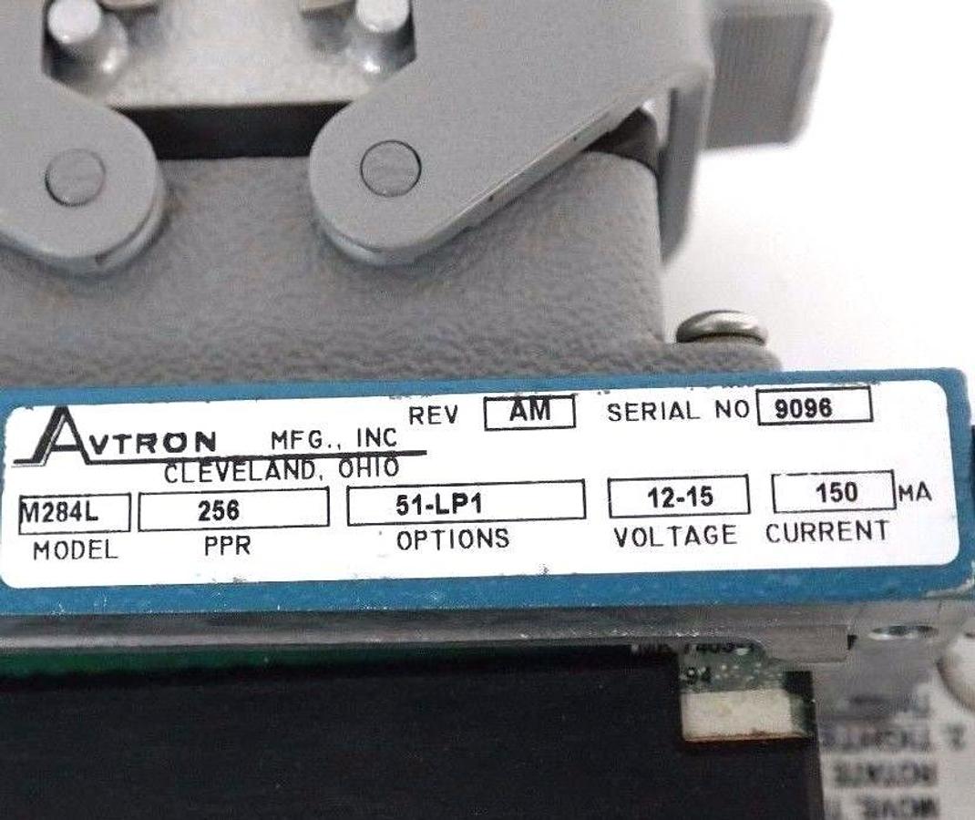 Used NEW AVTRON MODEL: M284L PPR: 256 OPTIONS: 51-LP1 REV: AM & B23683-8 REV:M W/CONN