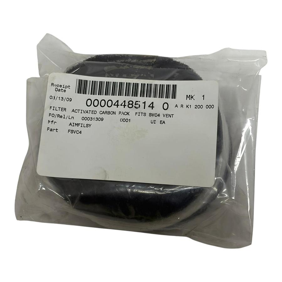Used AIMFILSY FSVC4 Activated Carbon Filter Replacement Pack Fits SVC4 Vent New