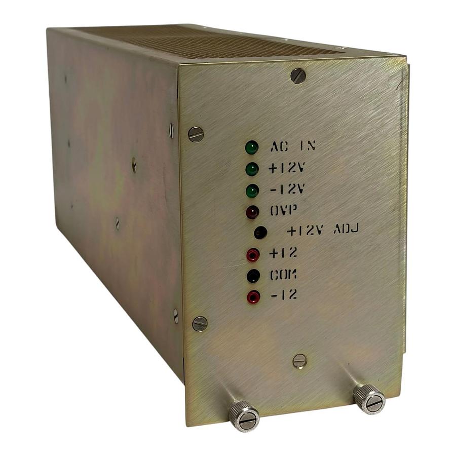Used Foxboro PF100AA C Industrial Power Supply 120VAC to +/-12VDC New Surplus