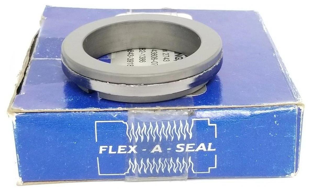 Used NIB FLUID SEALING, INC 6811 1-1/2'' L-SHAPED SEAT 24-03-S7 SILICON/GRAFOIL