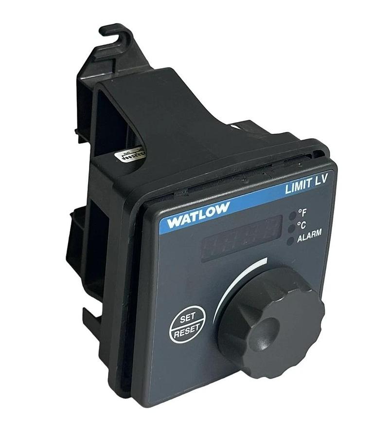 Used WATLOW LVC6KW00322500A LIMIT LV LIMIT CONTROLLER 120VAC DIN-RAIL MOUNT 8A