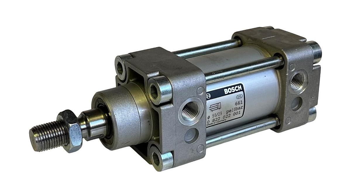 Used NEW BOSCH 0 822 022 001 / 0822022001 PNEUMATIC CYLINDER 10BAR 661