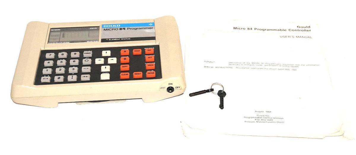 Used GOULD AS-P370-001 MICRO 84 PROGRAMMER P370-001