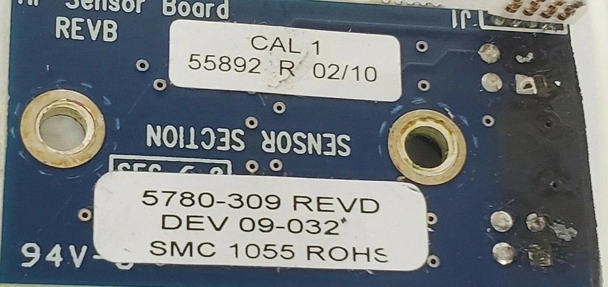Used HP 5780-309 SENSOR BOARD REV. D 5780309, DEV 09-032