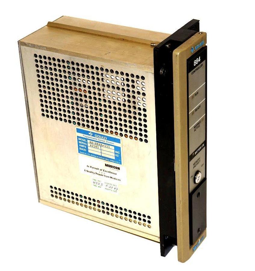 Refurbished GOULD MODICON AS-884A-111 CONTROL MODULE 2K W/ MOD BUS PORT AS884A111
