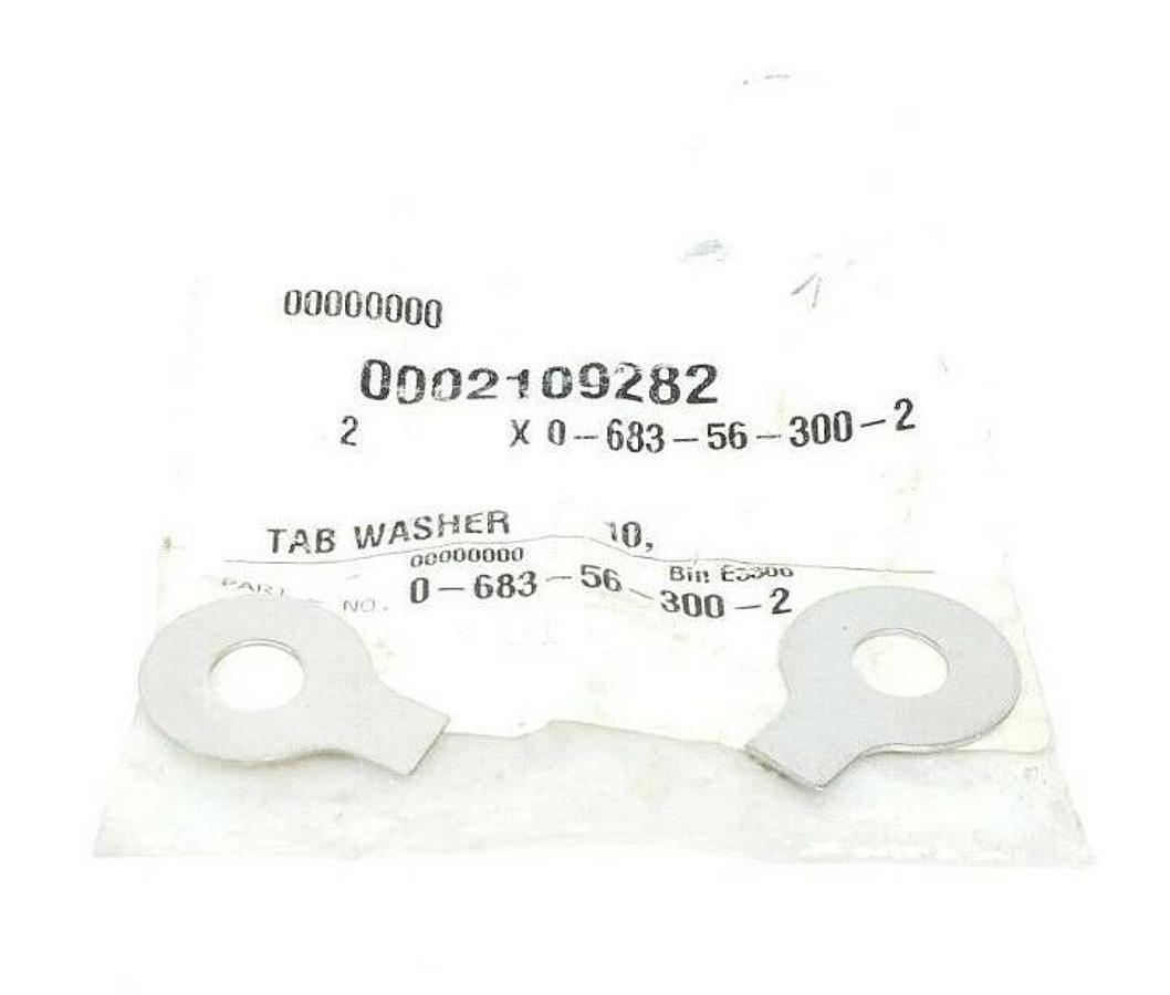 LOT OF 2 NEW KRONES 0-683-56-300-2 TAB WASHERS 0683563002