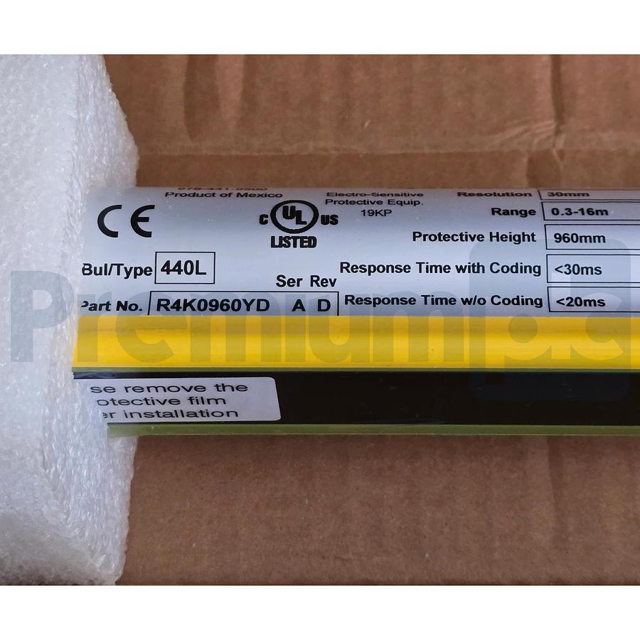 Allen-Bradley 440L-R4K0960YD /A GuardShield Safety Light Curtain Receiver NSMP