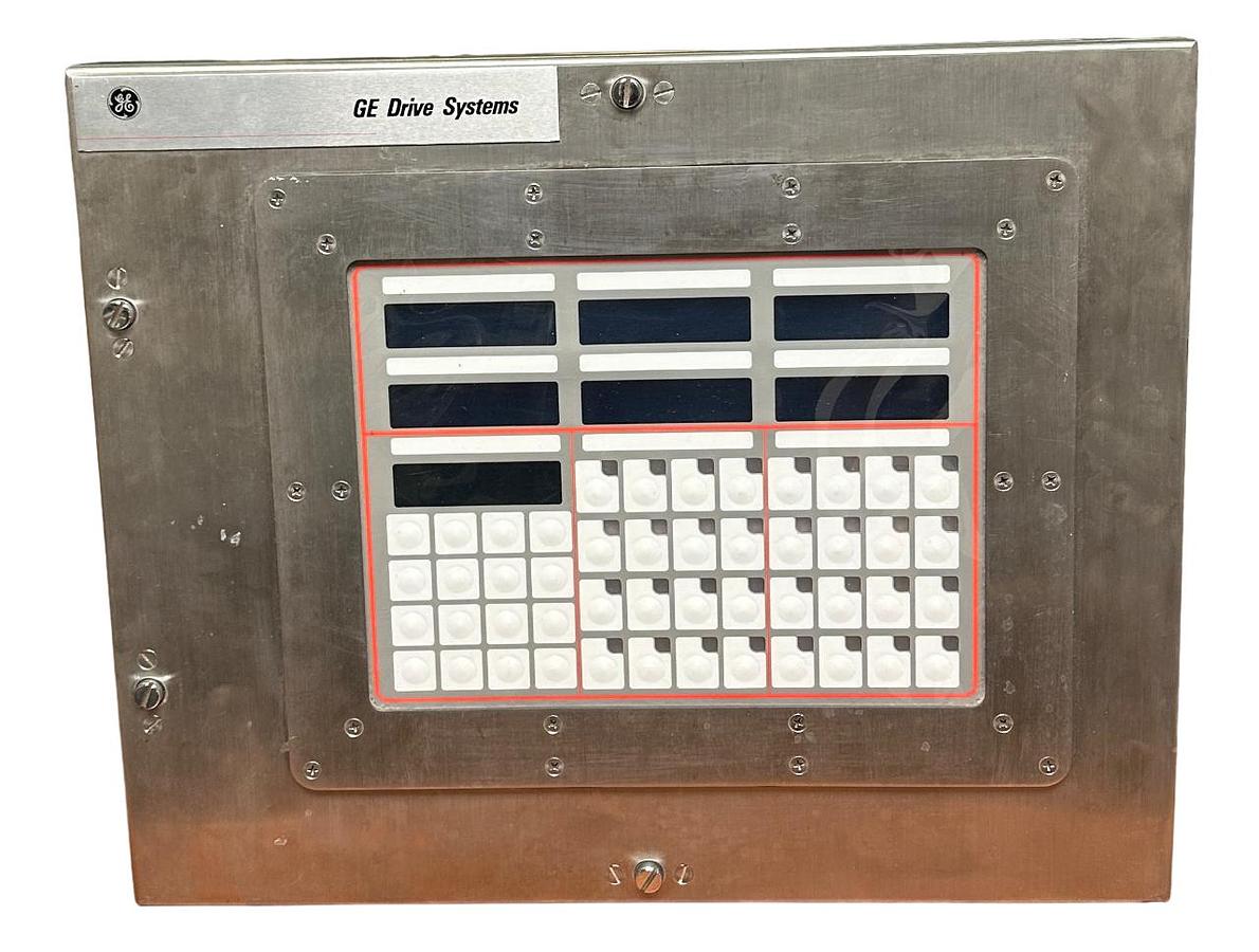 Used NEW GE DRIVE SYSTEMS 3VNFJ053DI001 / 3VNFJ053D CONTROL PANEL 115/230VAC NSNP