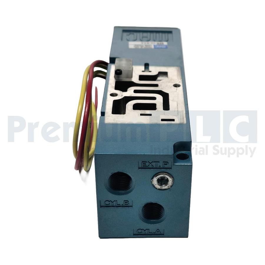 Used NEW MAC VALVES 82A-0A-BKA SERIES 82 SOLENOID VALVE MANIFOLD BLOCK 1/4"NPT NSMP