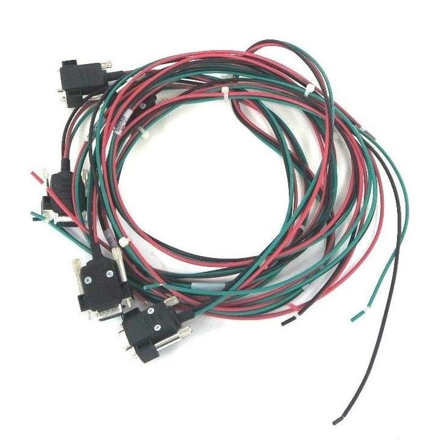 Used LOT OF 5 NEW GENERIC 02057910 CONNECTOR CABLES REV. B