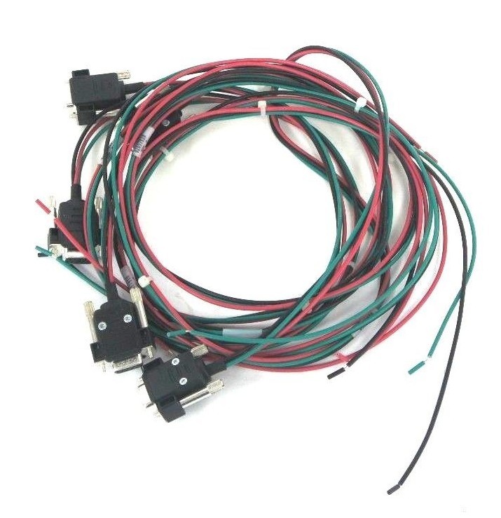 Used LOT OF 5 NEW GENERIC 02057910 CONNECTOR CABLES REV. B