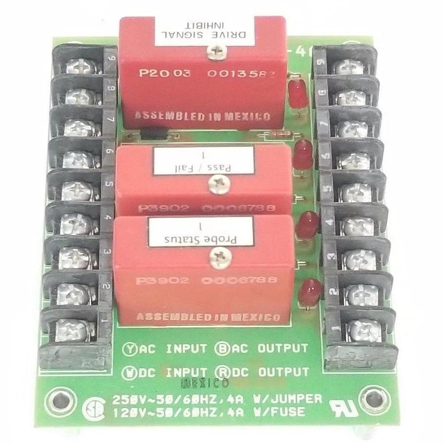 Used POTTER & BRUMFIELD 2IO-4A RELAY BOARD 2IO4A W/ THREE ODC-15 I/O MODULES