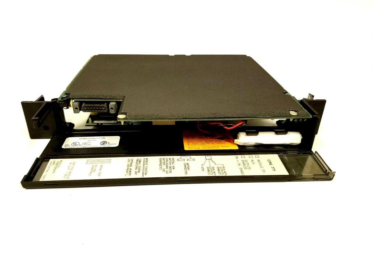 Refurbished GE FANUC IC697CPU771R CPU MODULE W/ IC697MEM713B 64KB CMOS MEMORY IC697CPU771