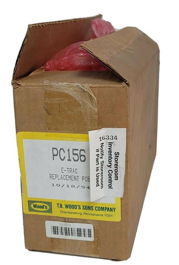 Used NEW TB WOODS DANFOSS PC156 E-TRAC REPLACEMENT PCB CAPACITOR BOARD