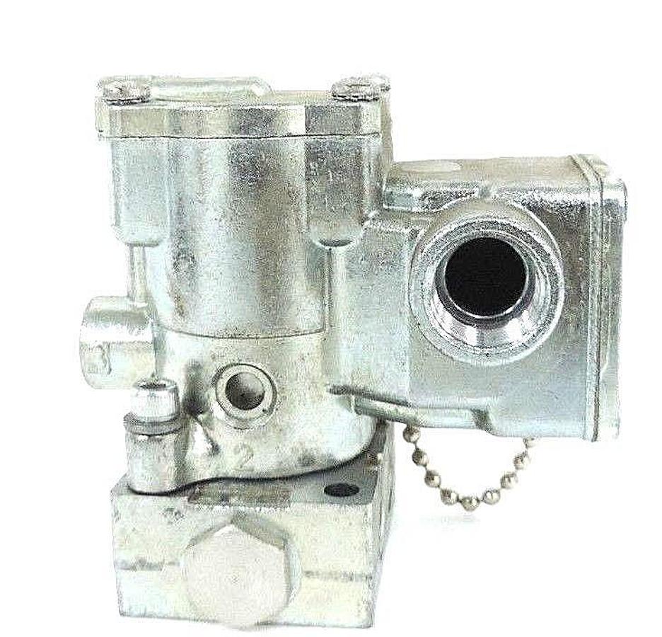 Used PARKER SCHRADER BELLOWS K065403353 SOLENOID VALVE 120/60 - 110/50 W/ MANIFOLD