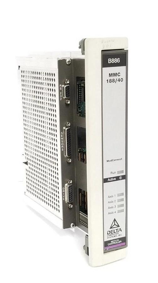 Used DELTA COMPUTER SYSTEMS MMC188/40 MOTION CONTROLLER MMC922002 REV. 1.00B B886