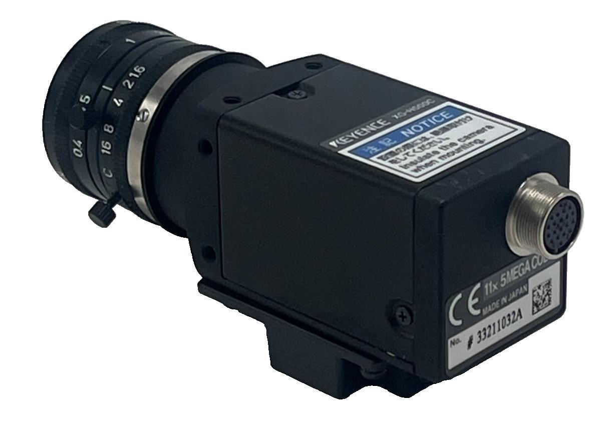 Used KEYENCE XG-H500C Color High-Resolution 5MP CCD Camera w/ CV-L16 16mm Lens