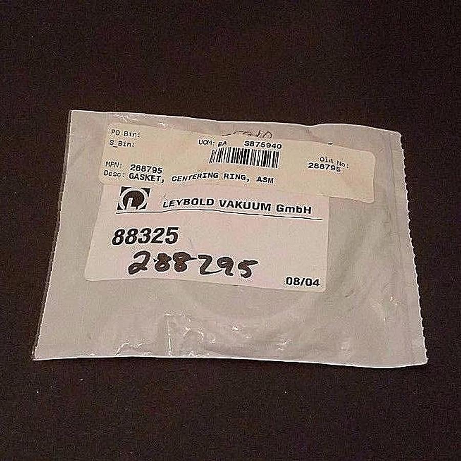 Used NEW LEYBOLD 88325 CENTERING RING GASKET ASM, 288795, 211-071