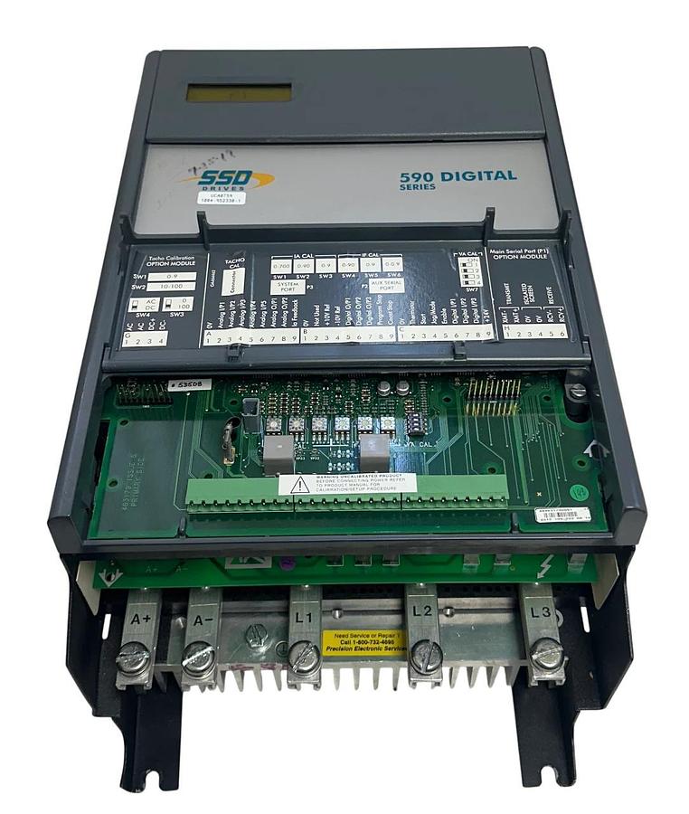 Used PARKER SSD DRIVES 591S/0350/9/1/1/00 / 591S035091100 DRIVE 590 DIGITAL 3PH USNP