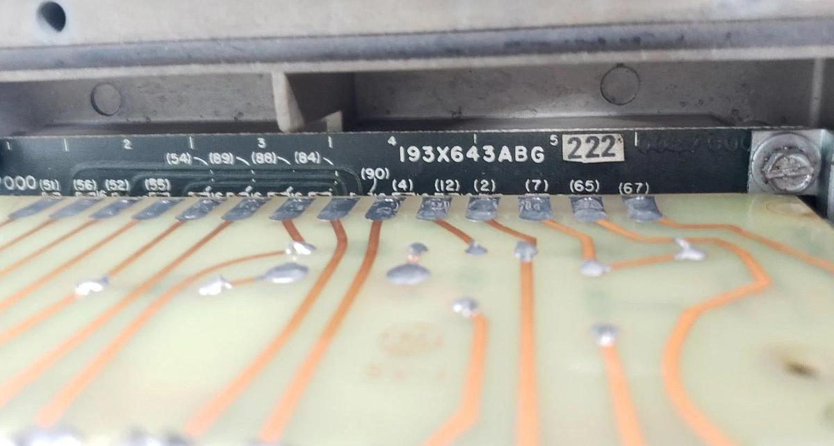 Refurbished REPAIRED GE 6VFW2100A3 STATOTROL II DRIVE 6VFWC2100A3 193X643ABG-222 1HP
