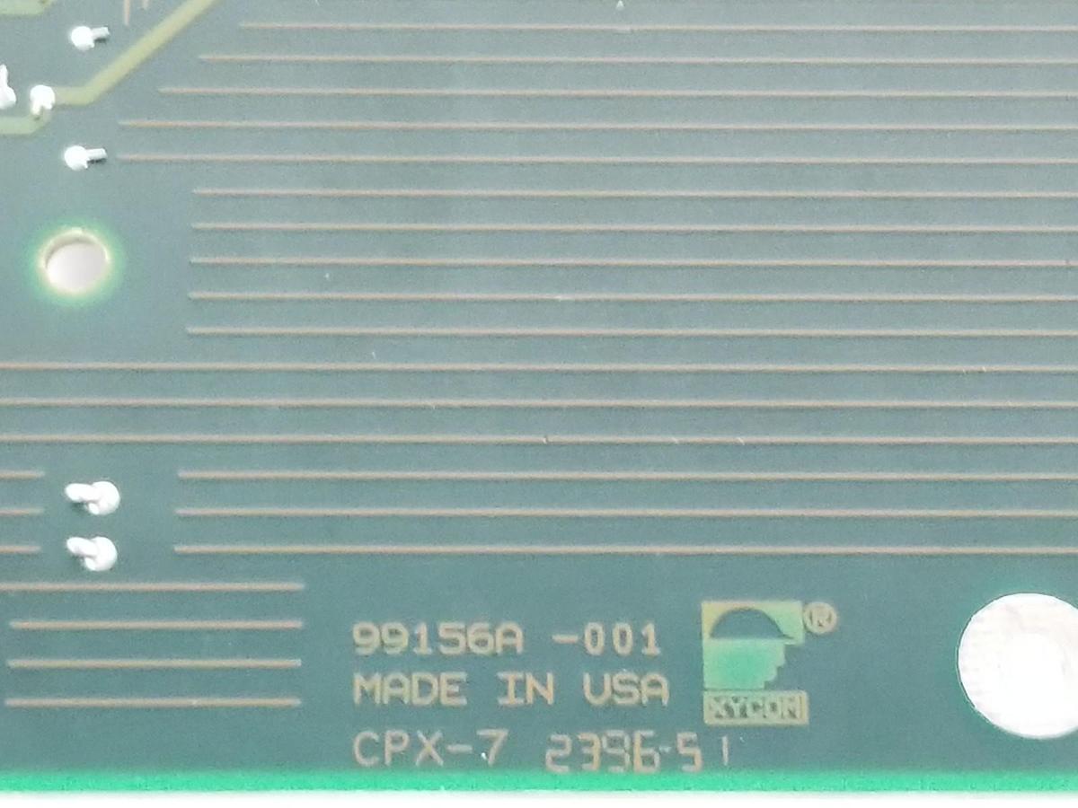 Used XYCOM 99157-001 BACKPLANE 4 SLOT CPX-7 99156A-001