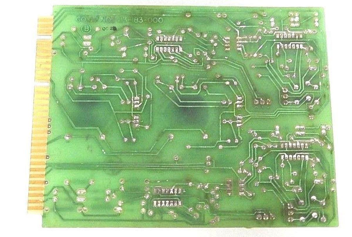 Used EMERSON 513-723-100 PC BOARD PWMI, BRV: F, DRV: C, 413-183-000