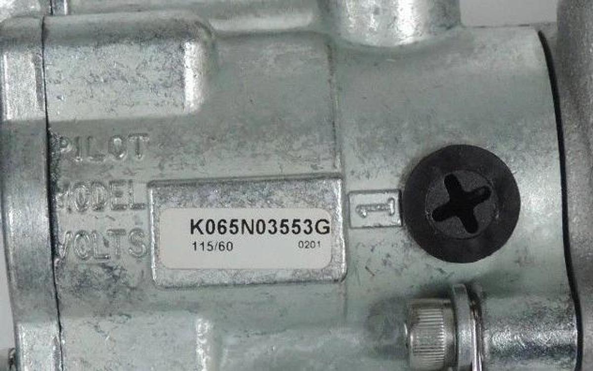 Used NIB PARKER N3557N00153G 3WAY NC VALVE 120 VOLT K065N03553G
