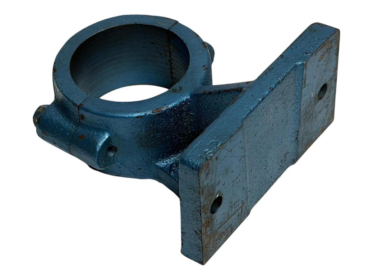 Used Vintage Heavy-Duty Cast Iron Split Pillow Block Bearing Housings P30167 A - Pair