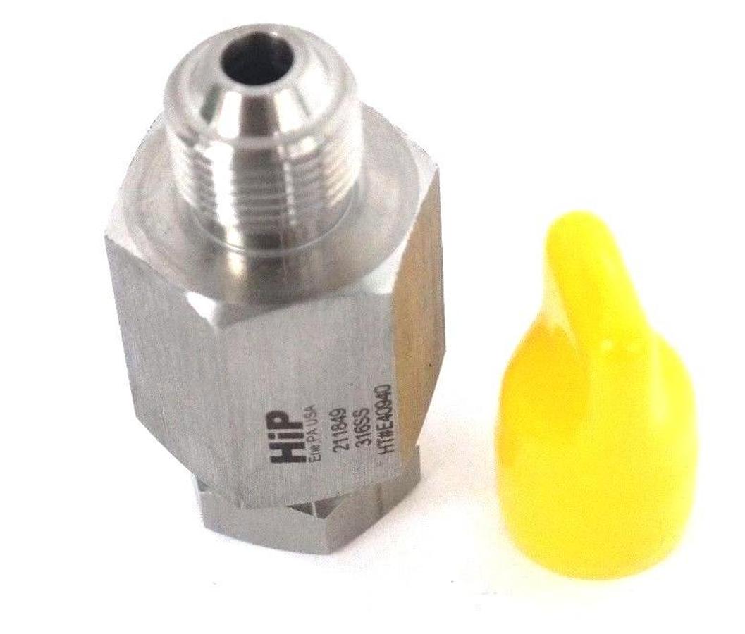 Used NEW HIP 211849 316SS HT#E40940 FITTING ADAPTER