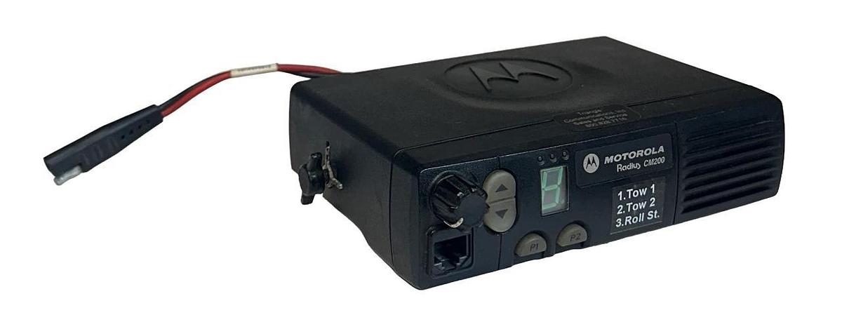 Used MOTOROLA AAM50KNC9AA1AN / PMLN4598C Radius CM200 2-WAY RADIO 25W 4CHNL USNP