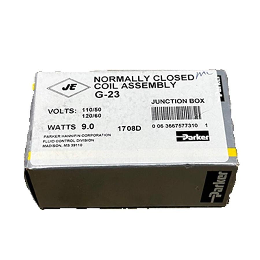 NEW PARKER G-23 / G23 NORMALLY CLOSED COIL ASSEMBLY 1708D 110/120V 50/60Hz 9W