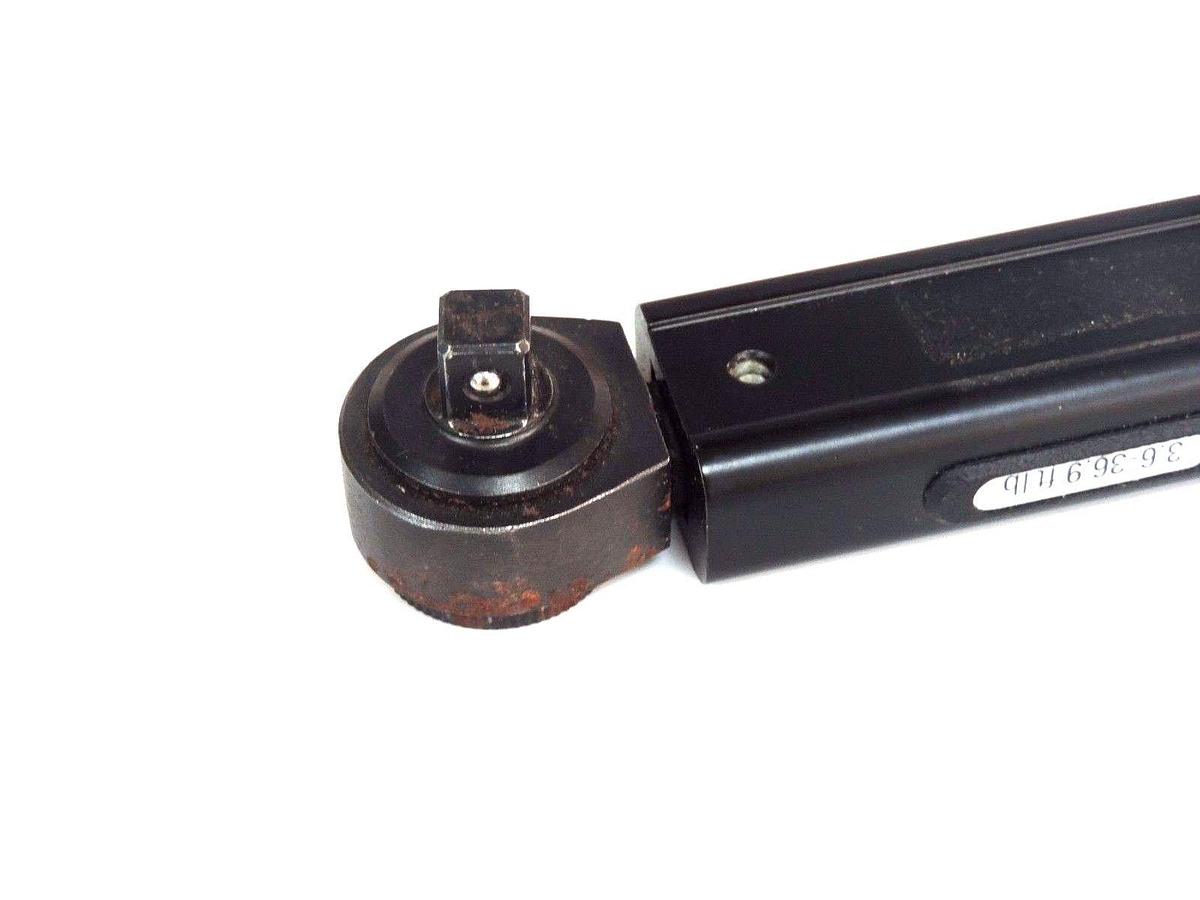 Used PROTO 6324 3/8" DRIVE ELECTRONIC TORQUE WRENCH 3.6-36.9 FT LBS TORQUE SP-6324