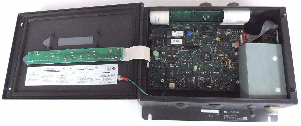 Used ALLEN BRADLEY 2755-DS4A BAR CODE DECODER 2755DS4A SER. B REV. C