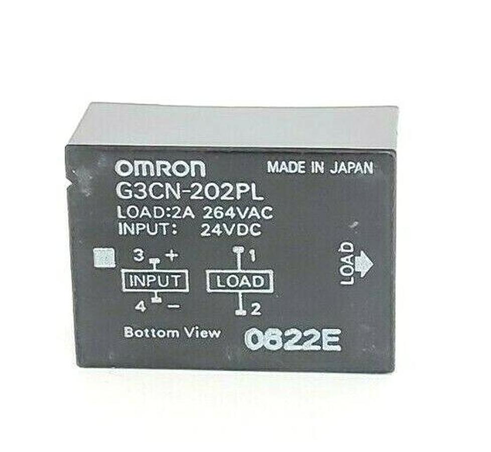 Used NEW OMRON G3CN-202PL SOLID STATE RELAY G3CN202PL 24VDC