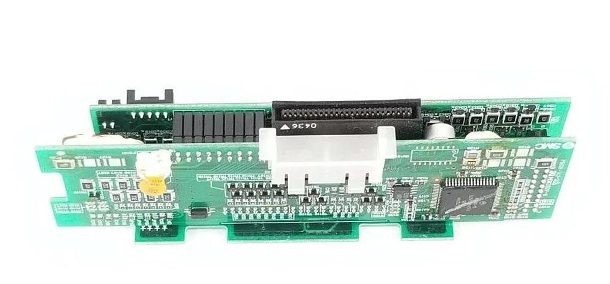 Used SMC P5031-142-3 CONTROL BOARD W/ P5031-141-3 & P5031-133-3 DEVICENET BOARDS
