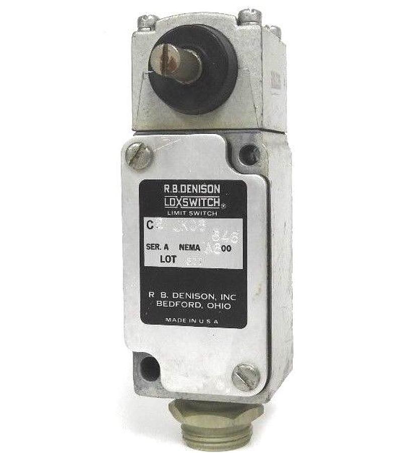 Used R.B. DENISON C2-JK05 LIMIT SWITCH C2JK05 LOT 677, SER. A, NEMA A6