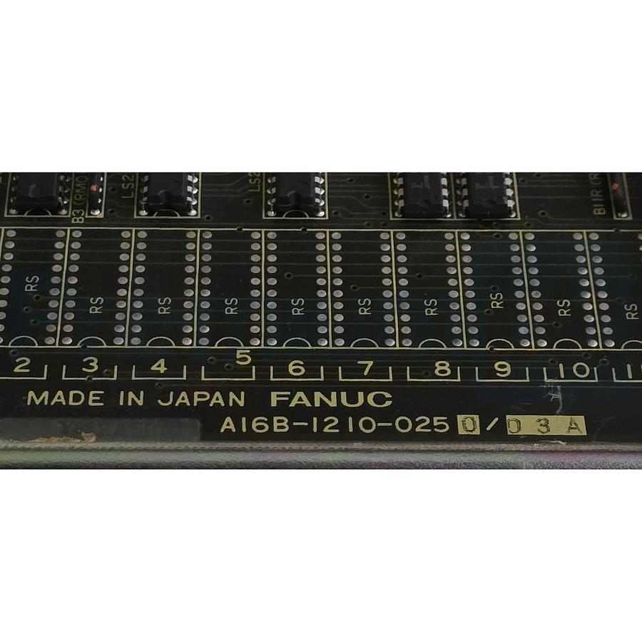 Used FANUC A16B-1210-0250/03A CNC PCB Circuit Board | Control Add Buffer A16B12100250