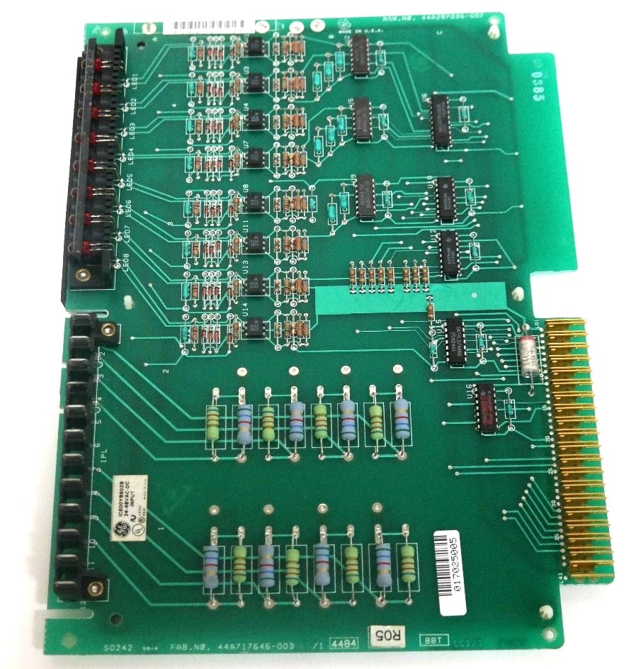 Used GE FANUC IC600YB802B INPUT MODULE 24-48VAC-DC 44A717646-003R01/1