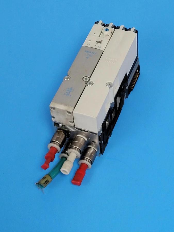Used FESTO VMPA2-FB-EMS-4 ELECTRONIC MODULE VALVE ASSEMBLY 537952, 537962