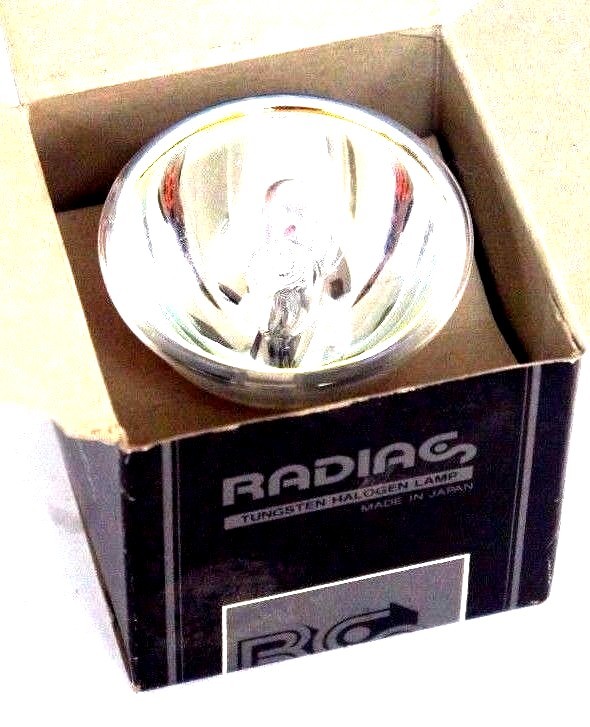 NIB RADIAC EFP TUNGSTEN HALOGEN LAMP 12V, 100W