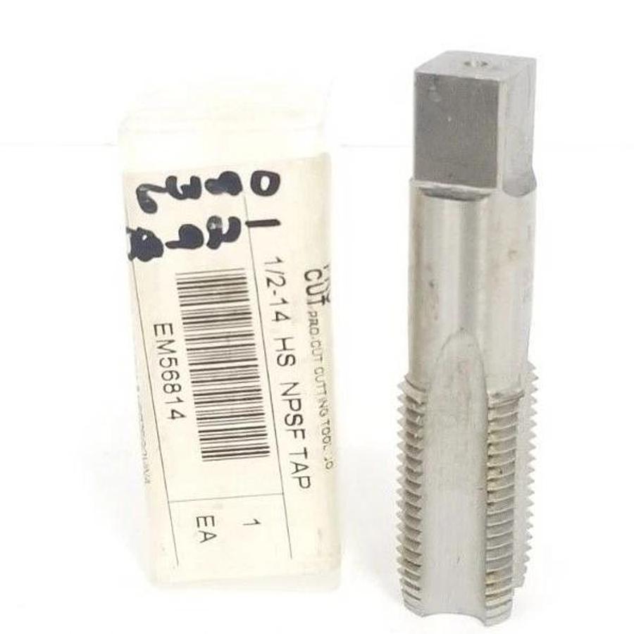 NEW PRO CUT 1/2-14 HS NPSF PIPE TAP 1/2-14 NPSF HSS EM56814