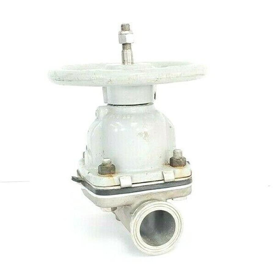 Used ITT GRINNELL 1-1/2"-2" GATE VALVE 303-202 303-2027 W/ 1820 1-1/2" DIAPHRAGM B22
