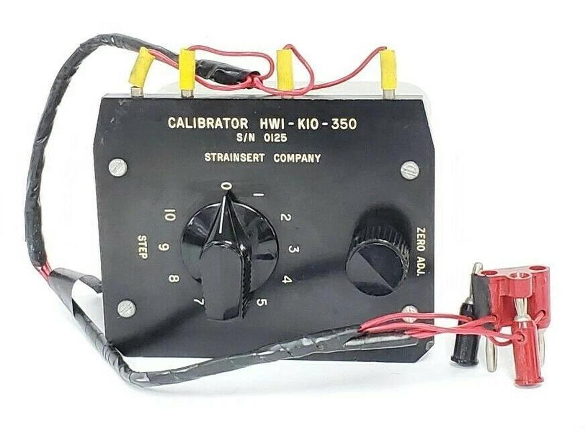 Used STRAINSERT COMPANY CALIBRATOR HW1-K10-350