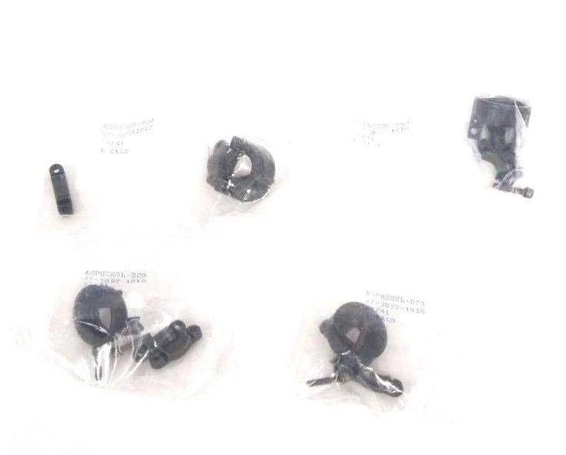 Used LOT OF 4 NEW AMPHENOL 97-3057-1010 CABLE CLAMPS 9730571010