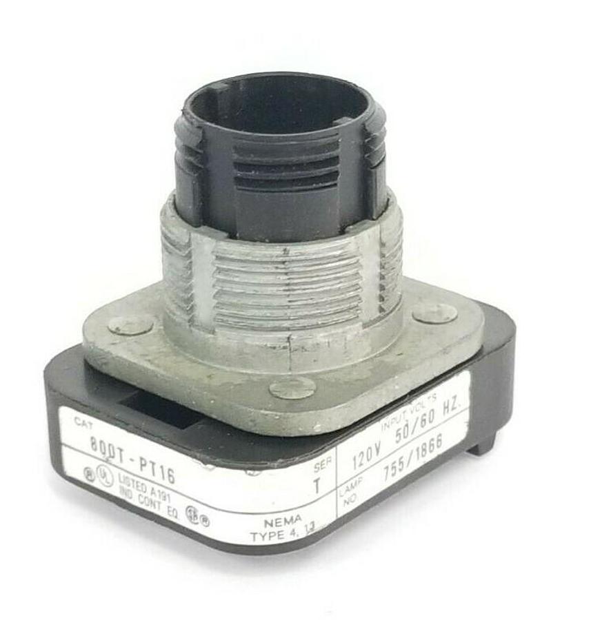 Used ALLEN BRADLEY 800T-P16 PUSHBUTTON 800TP16, SER. T