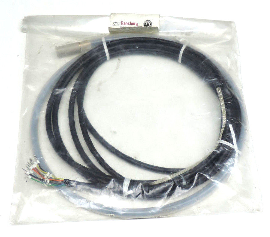 Used NEW ITW RANSBURG 79008-15J LOW VOLTAGE CABLE FOR EVOLVER 202 / POWER SUPPLY
